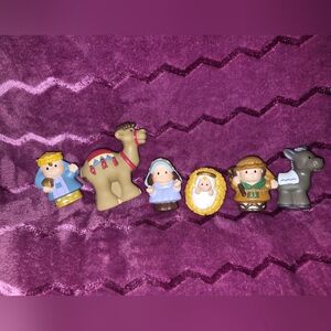 Fisher Price Nativity Set Dolls Little People